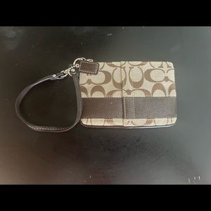 Coach wristlet